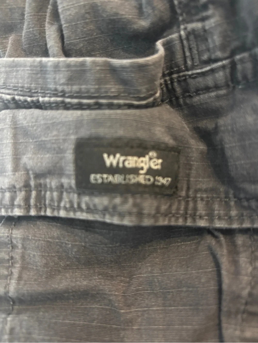 Wrangler Men's Cargo Shorts - Charcoal Gray